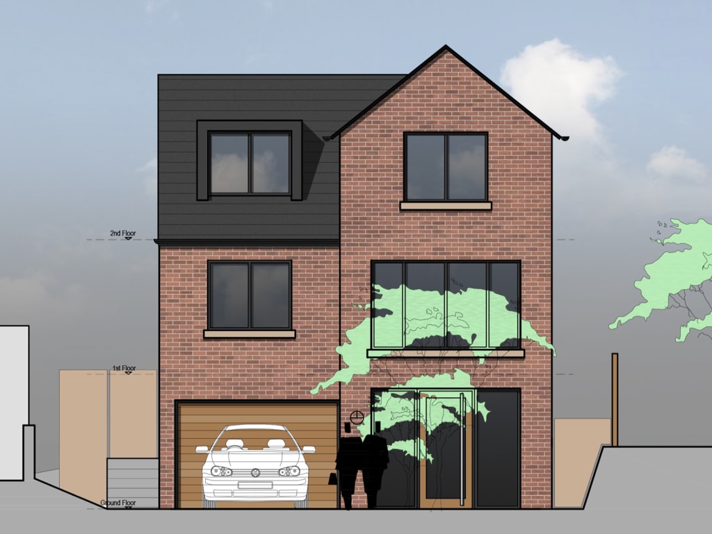 Brookside Avenue, Lymm - Main view